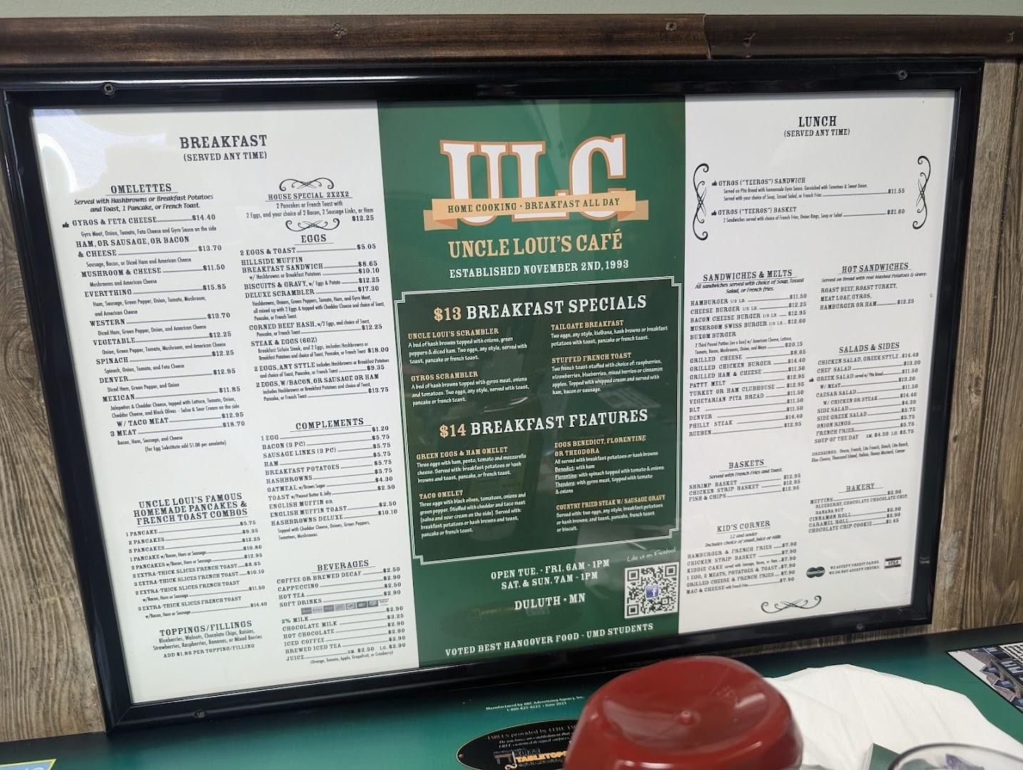 Uncle Loui's Cafe